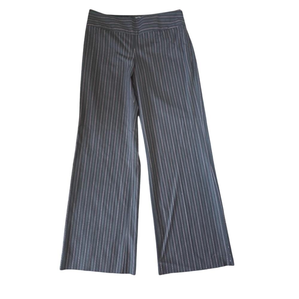 The Limited Audrey Fit Pinstripe Wide Leg Dress Pants Women’s 4 Y2K